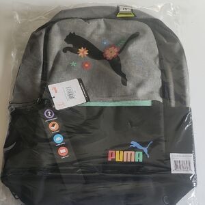 Puma Multicolor Floral Logo Backpack NIB
